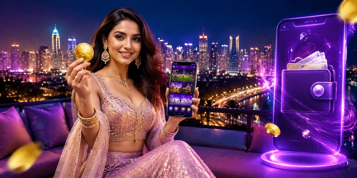 Sports betting promo amidst Bollywood theme in Mumbai