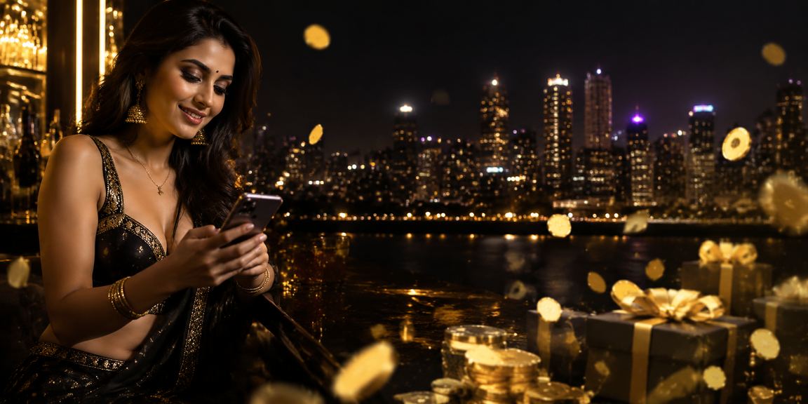 Mobile casino player in Pune city enjoying entertainment